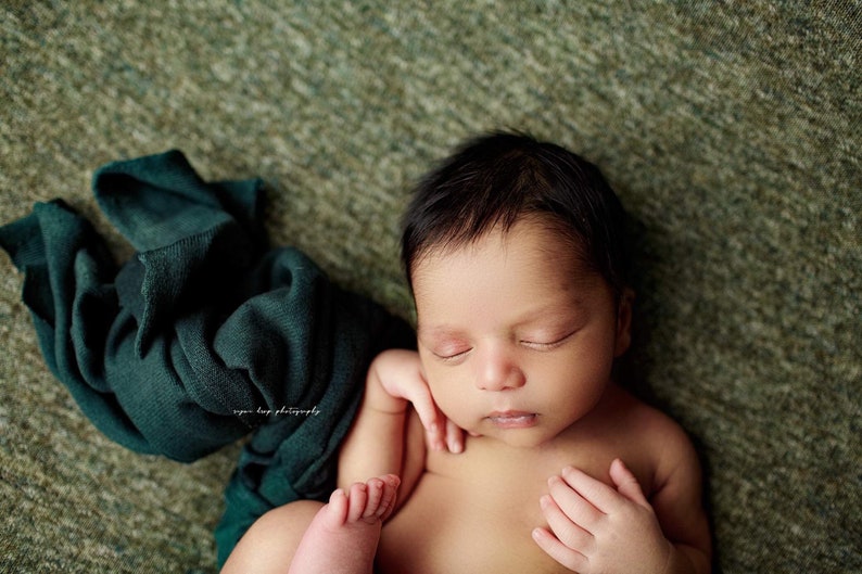 Posing Fabric Green Beanbag Newborn Backdrop Fabric backdrop Newborn Forest Green Marbled Texture Newborn Posing Photography Fabric