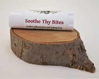 Herbal Bug Bite Relief Salve, Itch Relief salve, Itchy Skin, Mosquito Bite Relief, Herbal Salve, Bee Stings, Insect Bites - Soothe Thy Bite