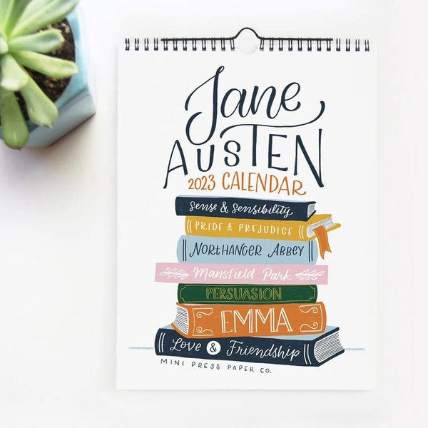 2023 Jane Austen Calendar