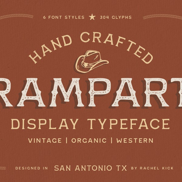 Rampart Display Typeface