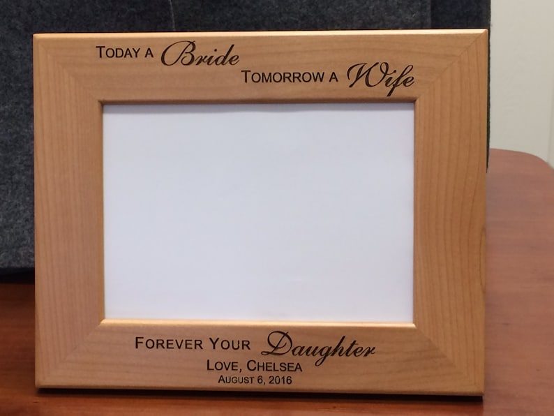 Personalized Mother of the Groom Picture Frame Personalized Etsy