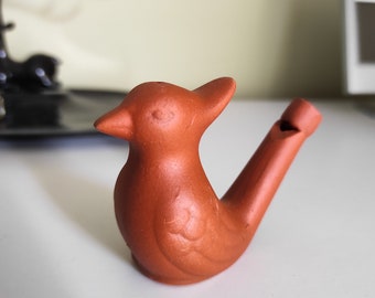 Ceramic bird Whistle Nightingale Ukrainian musical instrument Souvenir Ukraine gift Home Decor Ukrainian seller