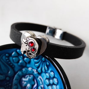 Steampunk bracelet Vintage Watch movement For Women Cool Gift Steam punk jewelry