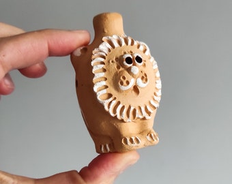 Lion whistle ceramics Ukrainian musical instrument Souvenir Ready to ship Ukraine gift Home Decor Ukrainian seller