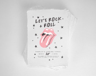 Let&#39;s Rock and Roll | Music Birthday| Rocker Birthdayl | Boy or Girl | Kids | Rolling Ston