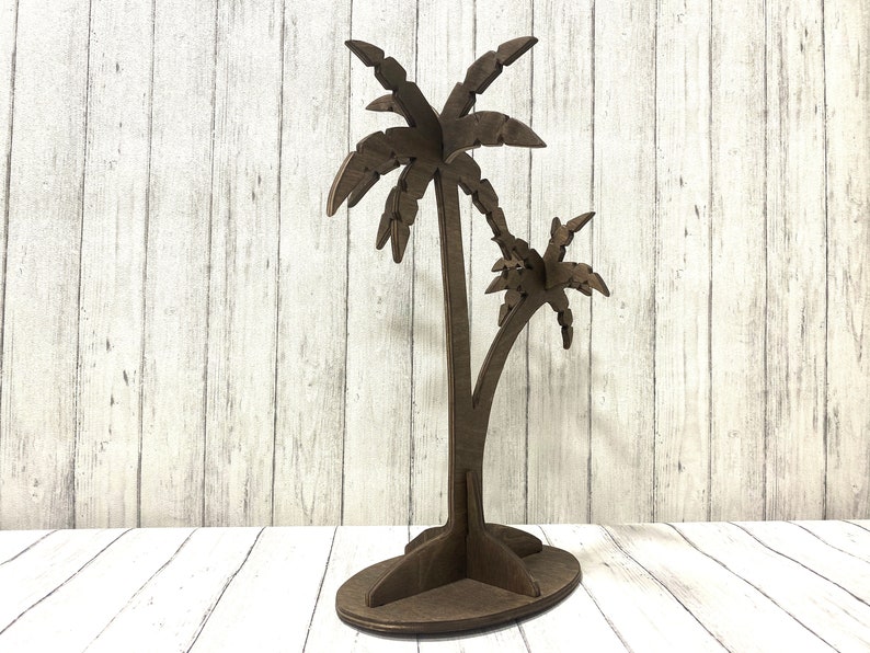 Jewelry Stand Wooden Jewelry Tree Stand Palm Jewelry Etsy