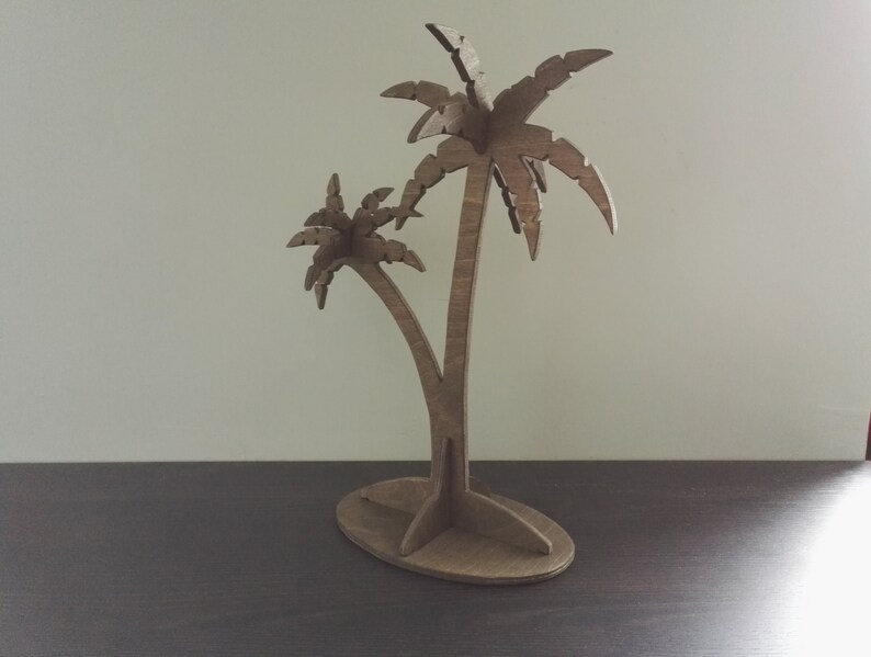 Jewelry Stand Wooden Jewelry Tree Stand Palm Jewelry Etsy