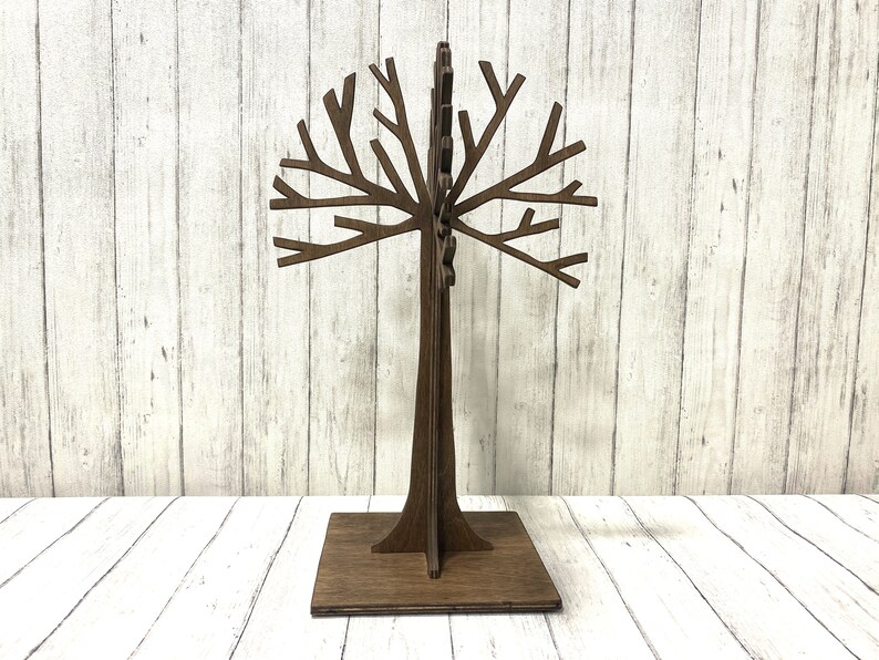 Jewelry Stand Wooden Jewelry Tree Stand Jewelry Organizer Etsy