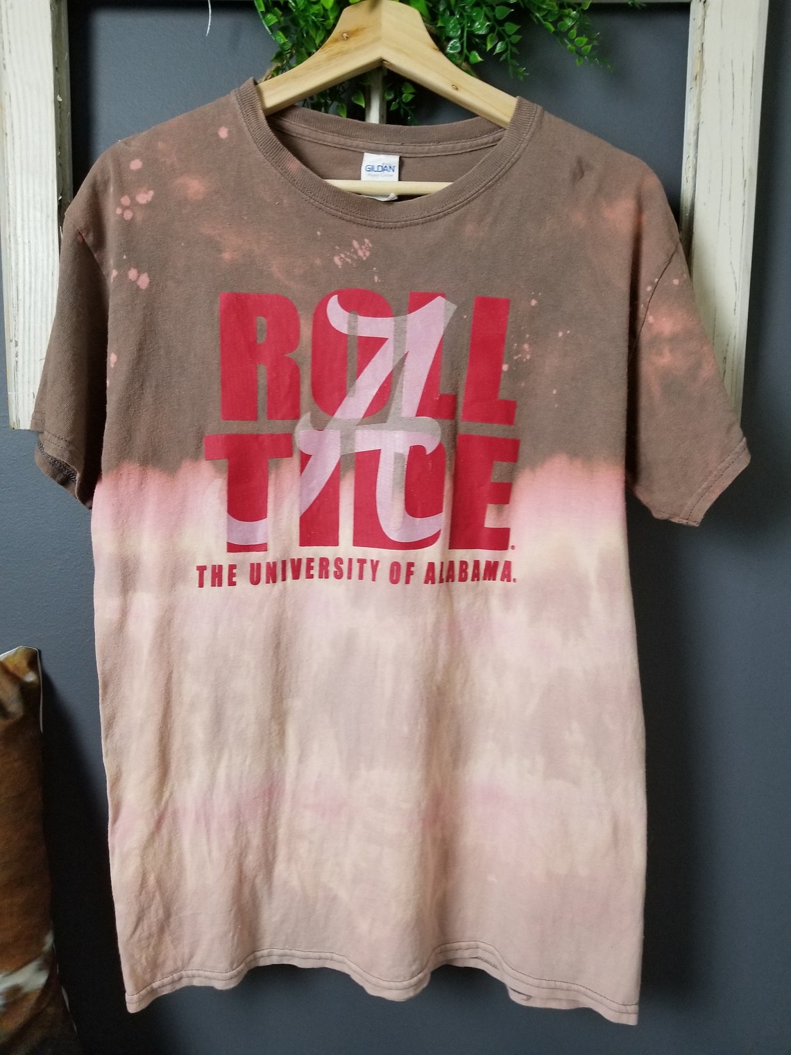 bleached alabama t shirt