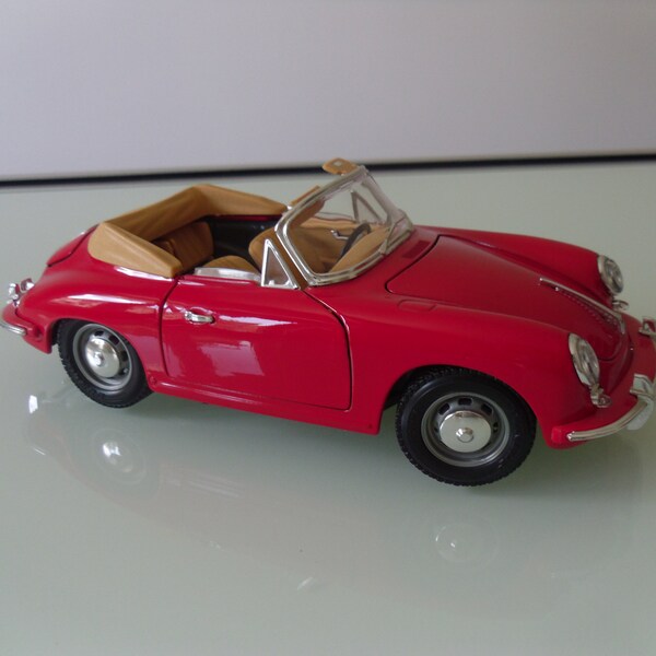 Porsche 356 B 1961 échelle 1:18 Burago - Modèle de véhicule vintage