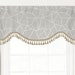 Shaped Rod Pocket Custom Valance Fits Single Window 33 42 - Etsy