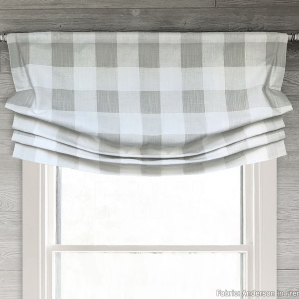 Relaxed Roman Shade Etsy