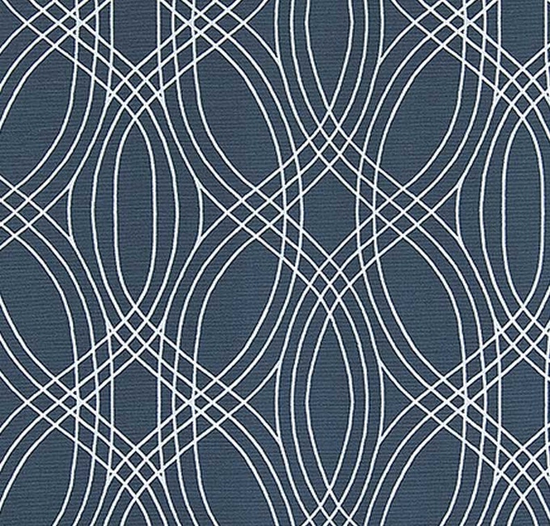 Scott Living Premier Prints Bargello Invisible Rod Pocket Contrast Piping Black Green Custom Faux Cornice Valance Blue Fake Pelmet