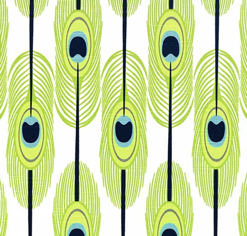 Premier Prints Feathers Fabric Sample