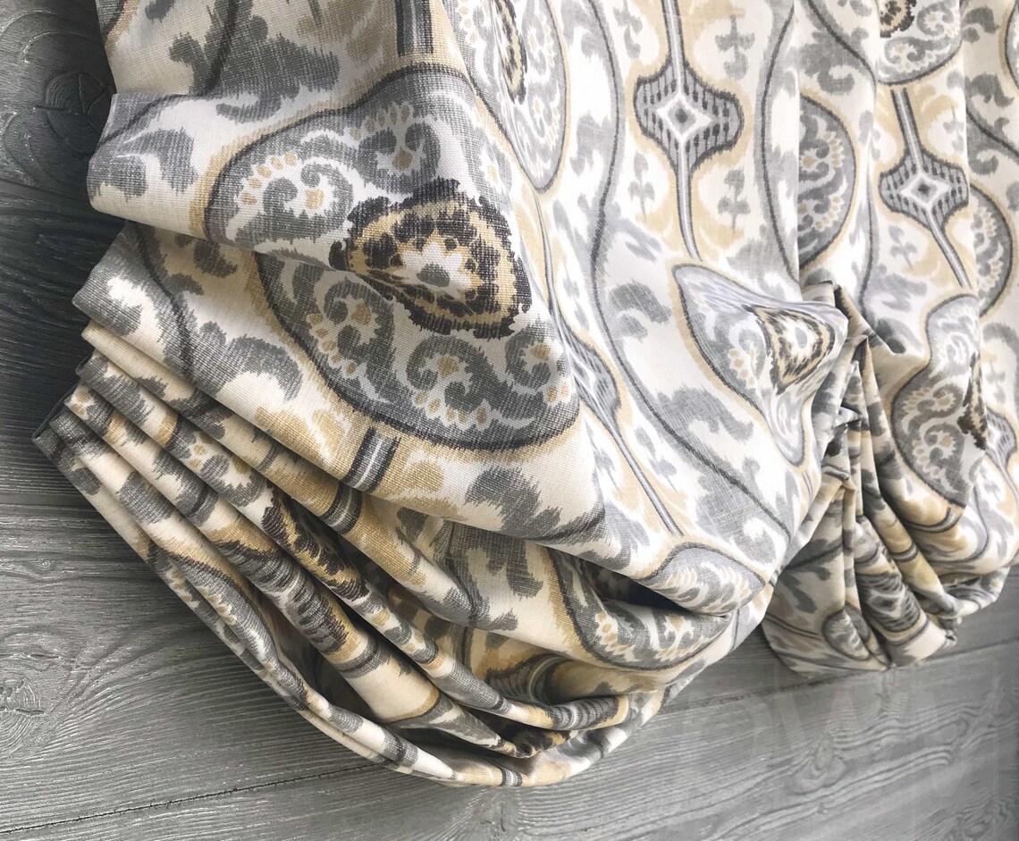 Gathered Balloon Shade Valance With Rod Pocket Custom and Etsy