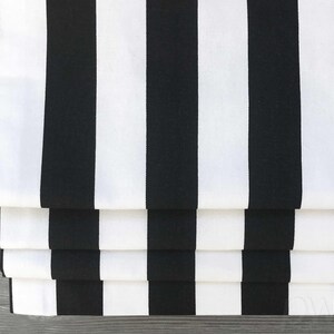 Custom Window Treatment Made with Canopy in Black Fabric