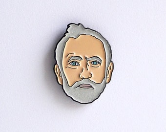 Jeremy Corbyn | Glow In Dark Jezza | Soft Enamel Pin Badge