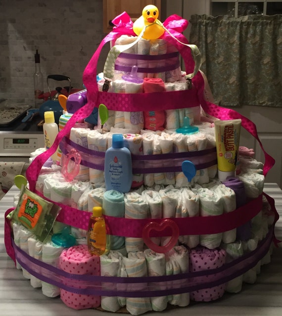 etsy diaper cake