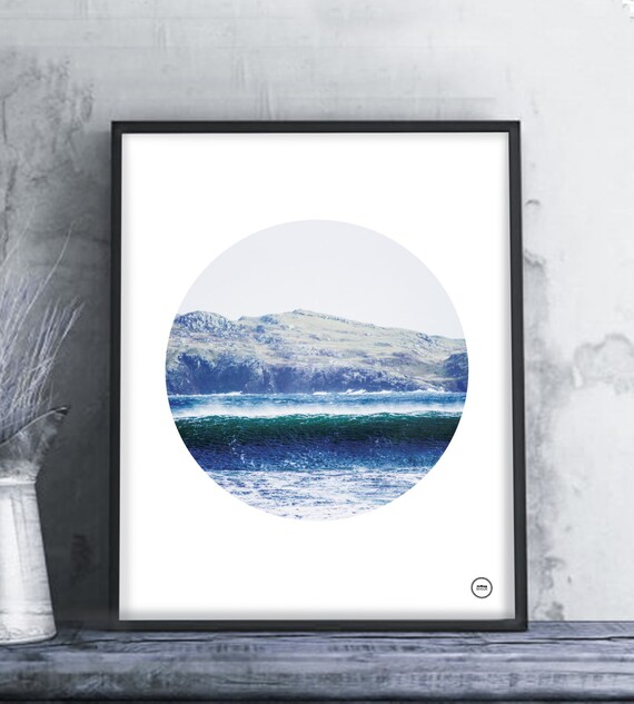 Items similar to Irish Surf Wave, Dunfanaghy, Ireland, Wild Atlantic