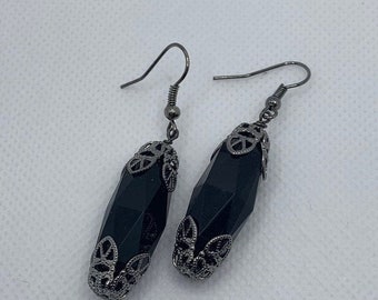 Onyx night out earrings