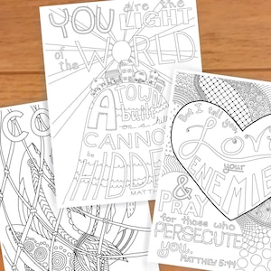 Matthew coloring pages