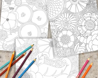 Full Bloom Coloring Pages