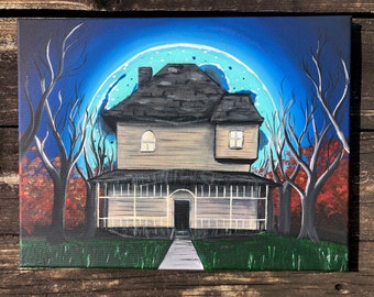 Monster House Original Acrylic Painting "Constance"