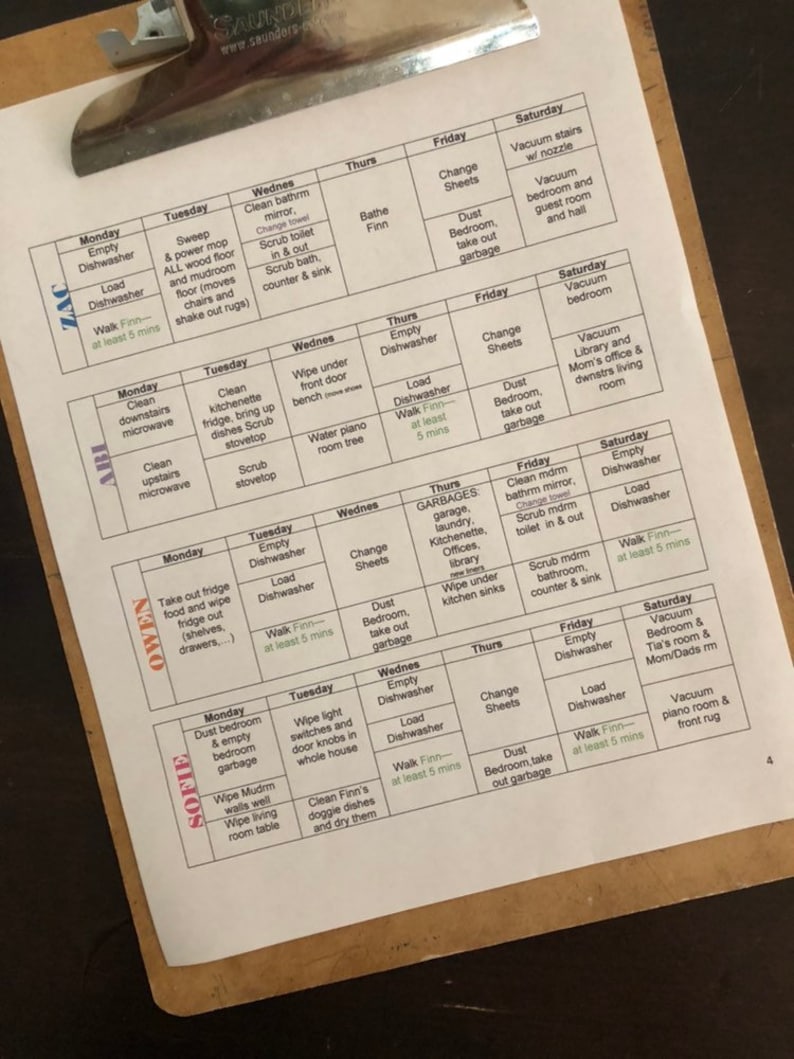 Chore Chart image 5