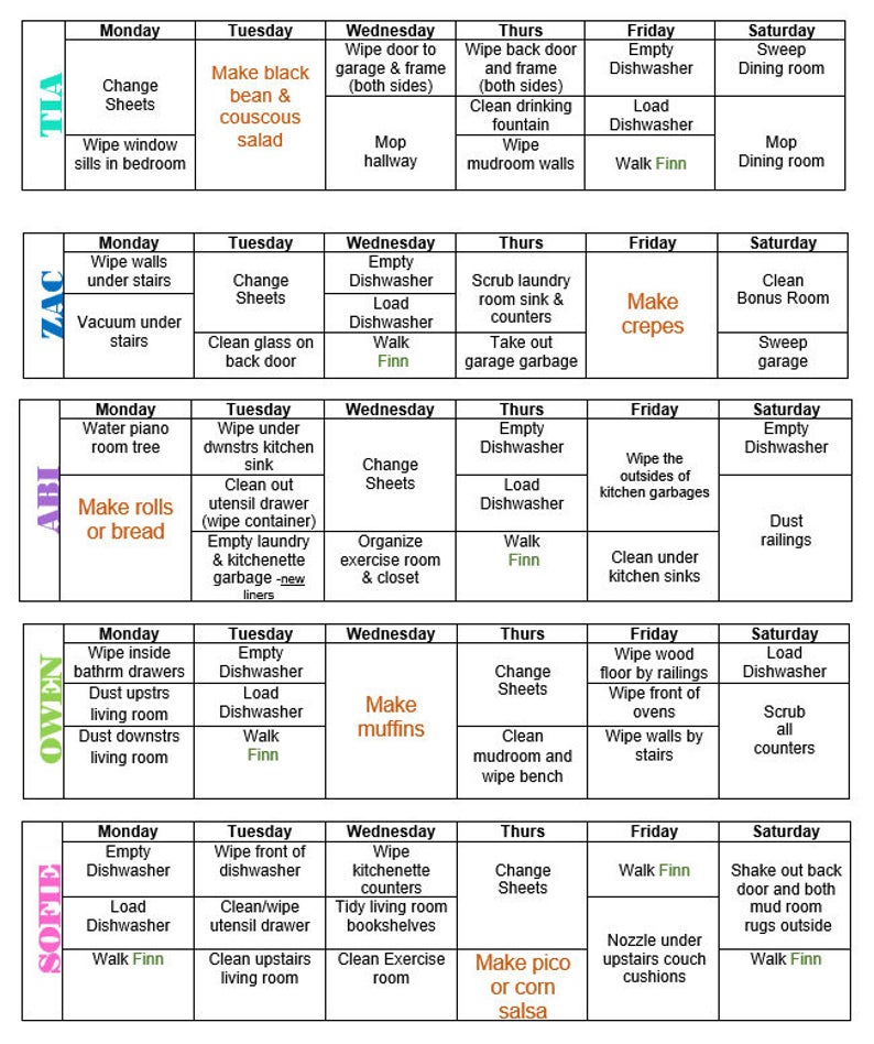 Chore Chart image 4