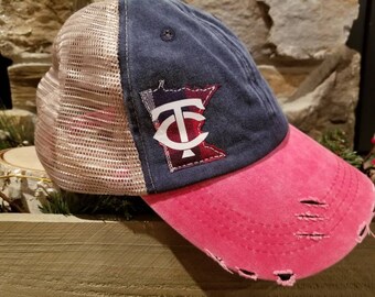 custom twins hat