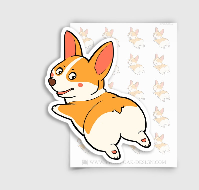 Корги рисунок
