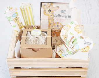 safari baby hamper