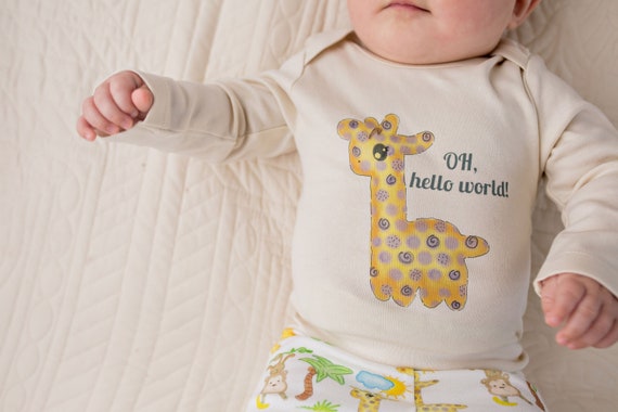 hello world baby clothes