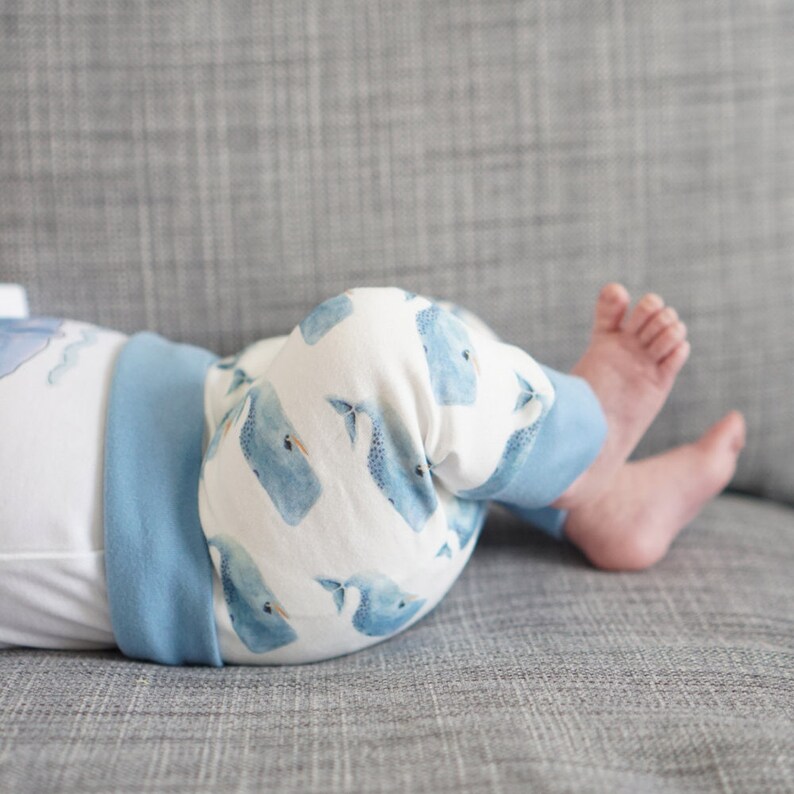 Organic Baby Boy Clothes Organic Baby Outfit Whale Baby Etsy