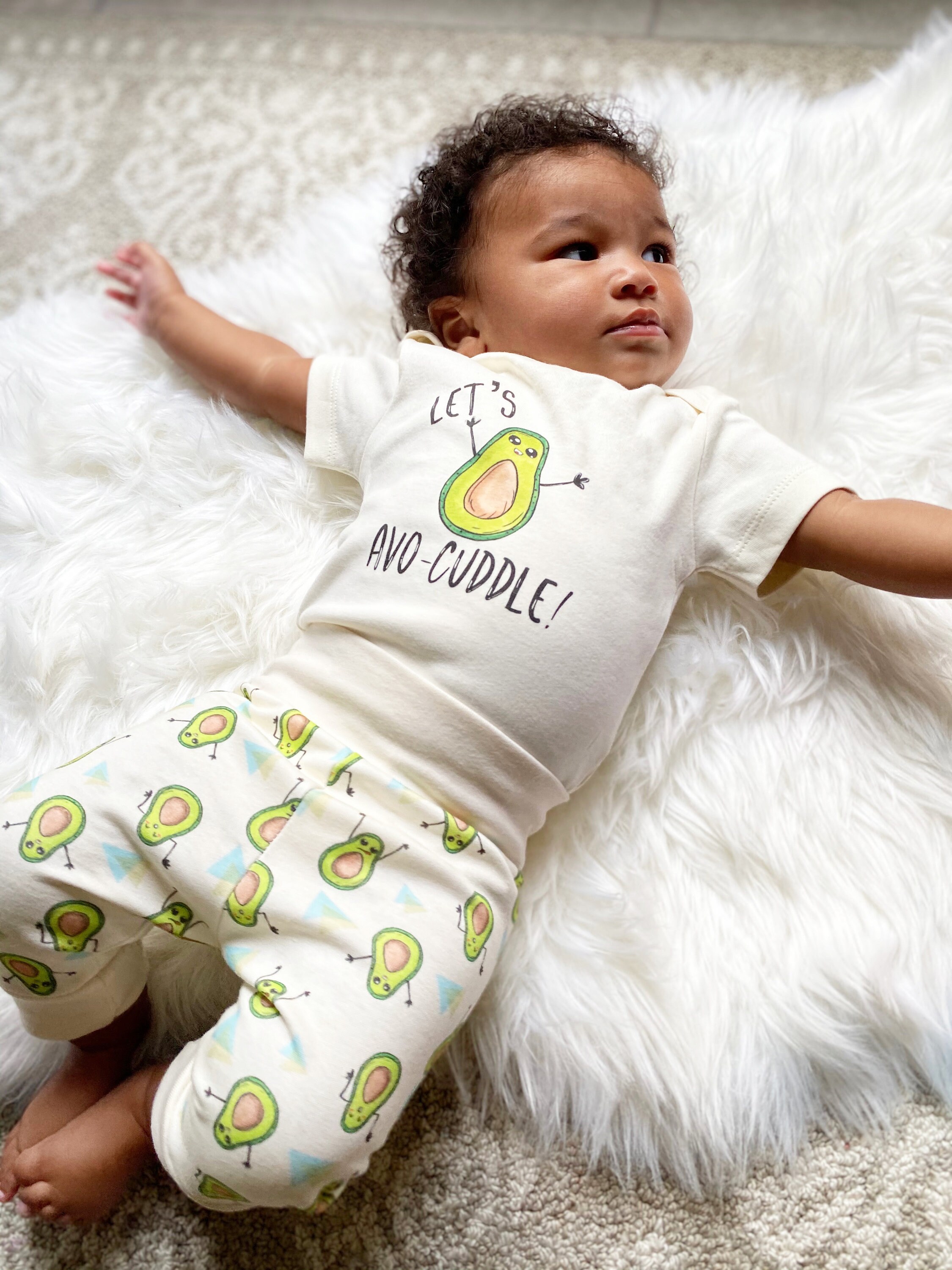 Organic Baby Clothes Avocado Gender Neutral Outfit Organic Etsy