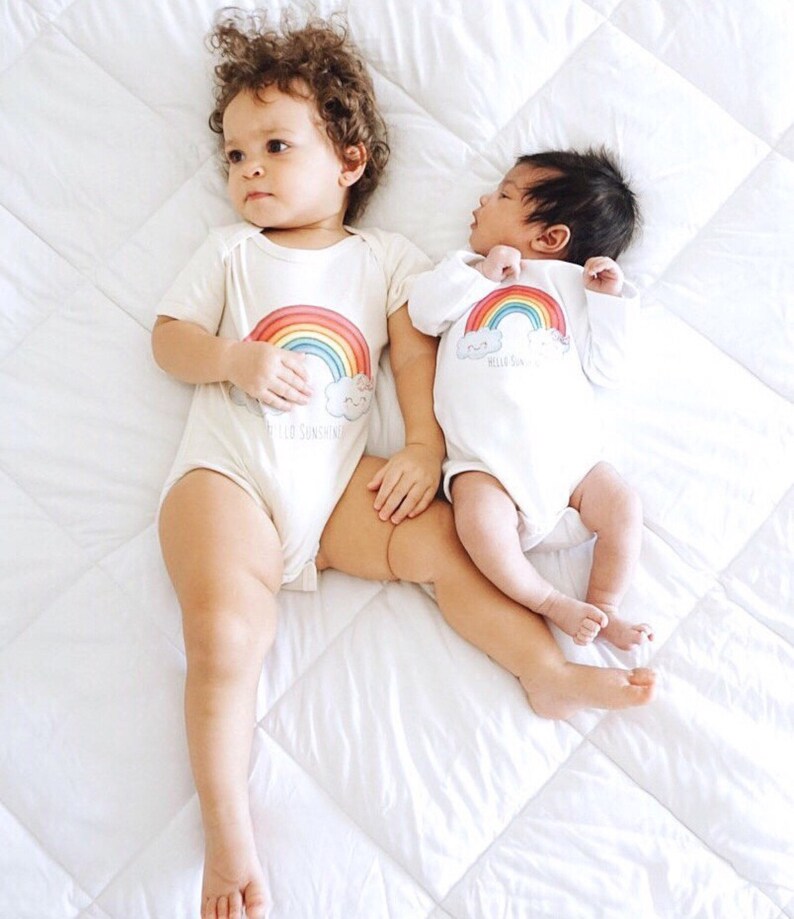 Baby Girl Gift Basket Organic Basket Rainbow Baby Shower Etsy