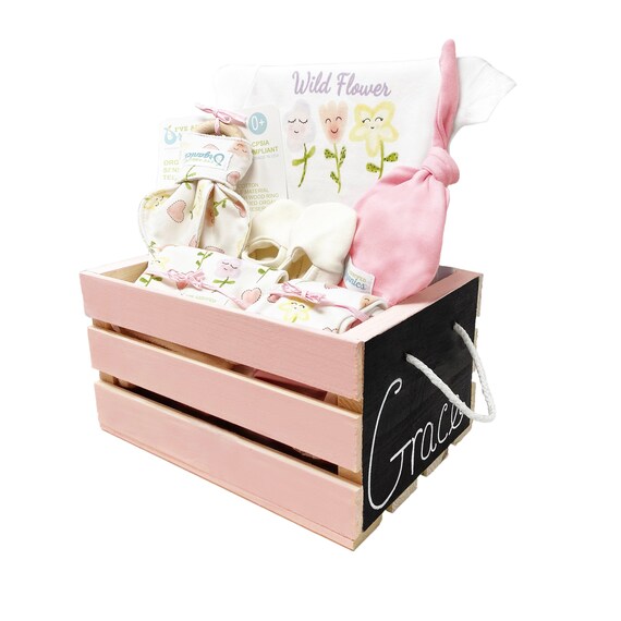 BabGirl Personalizado Ropa Bebé Cesta de - Etsy