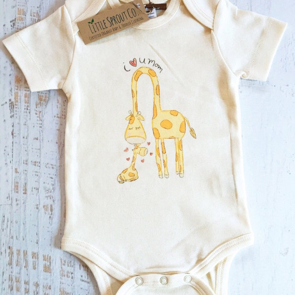 Giraffe Baby Clothes Etsy