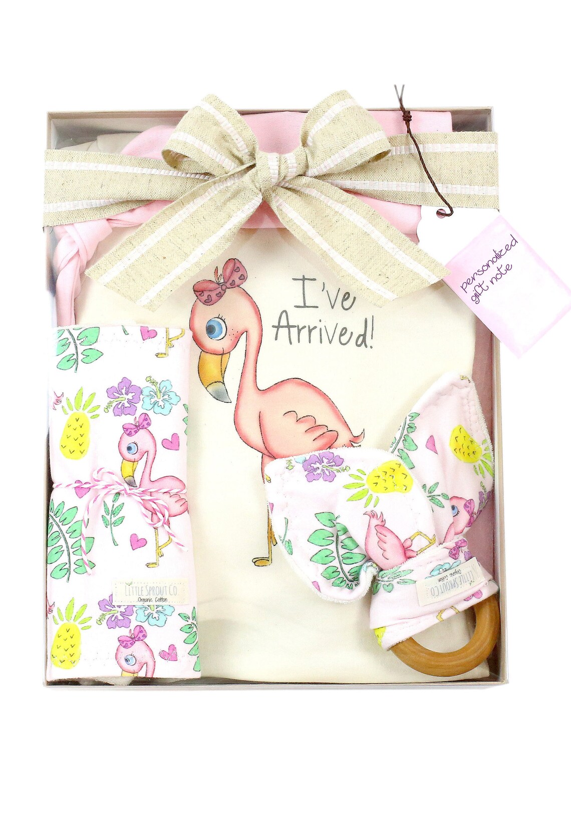 Baby Shower Gift Baby Girl Gift Set Organic Handmade Set Etsy