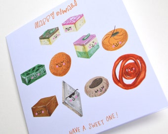 Diwali Card - Sweets