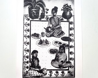 Chai Time - Artist Proof Screen Print