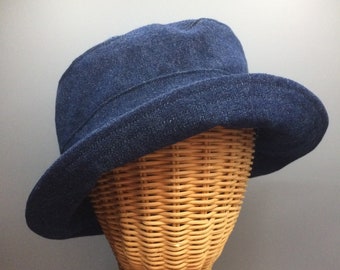 Denim bucket hat