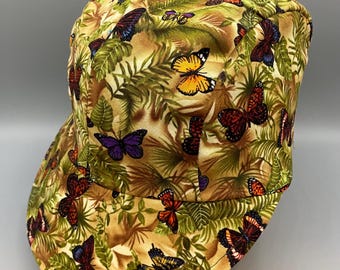 Butterfly reversible baseball cap