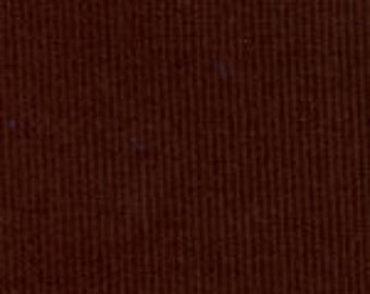 Medium Brown Corduroy Fabric by the yard or half yard, 21 wale featherweight corduroy, Fabric Finders CHOCOLATE Brown corduroy 100% cotton
