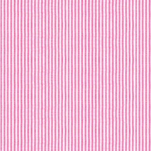 Hot Pink Seersucker Fabric, Robert Kaufman Fabric, bright pink and white cotton blend striped fabric by the half yard or quarter yard bild 1