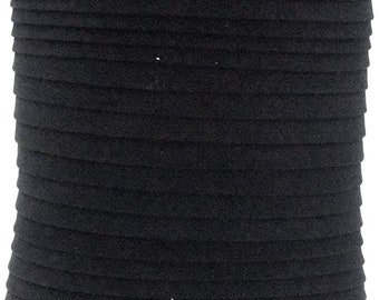 BLACK 1/2" double fold bias tape, half inch wide bias tape black, trim By The Yard