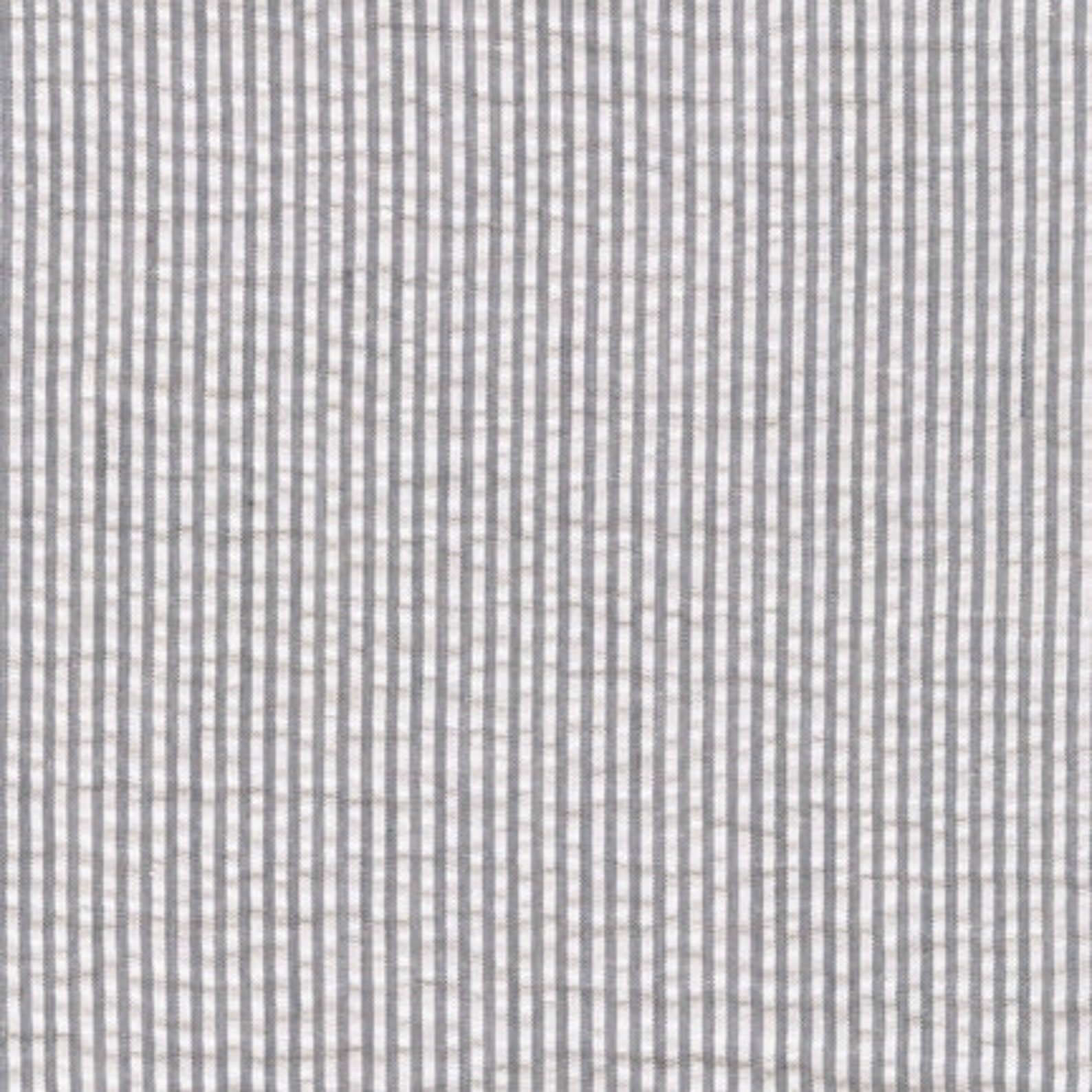 Grey Seersucker Fabric Robert Kaufman Fabric Gray and White Etsy
