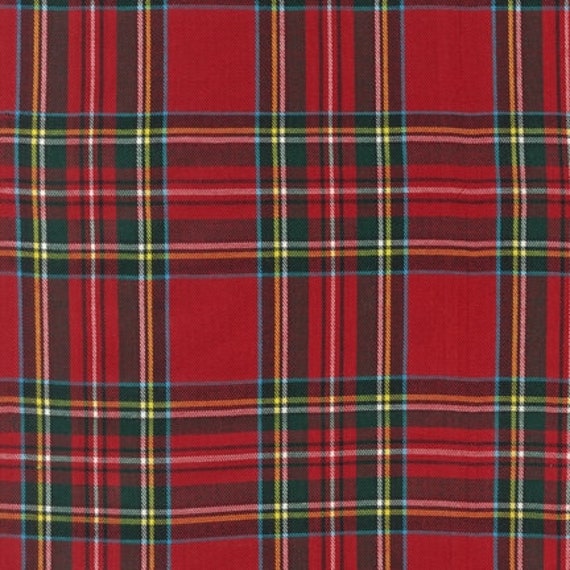 tartan plaid fabric by the yard