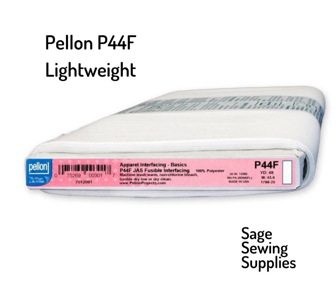 Pellon Lightweight Fusible Interfacing P44F, Quilting Interfacing 20