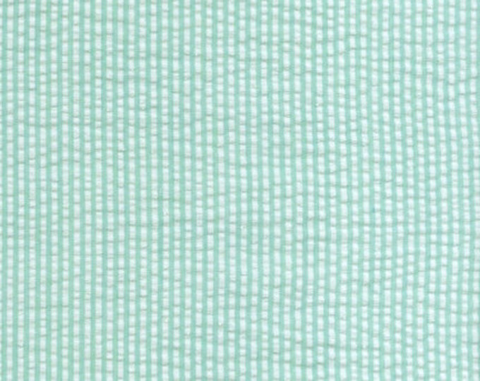 Palm Seersucker Fabric Robert Kaufman Fabric Palm/mint and Etsy